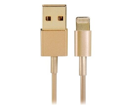 Lightning naar USB Spring kabel voor iPhone 5 / iPad / iPod