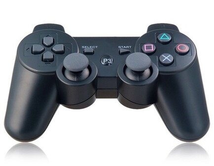 Black wireless Dualshock controller voor de PS3