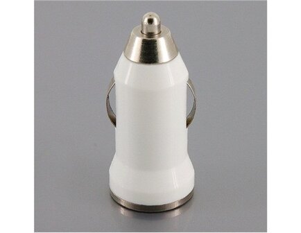 USB autolader voor iPhone / iPad / iPod Wit