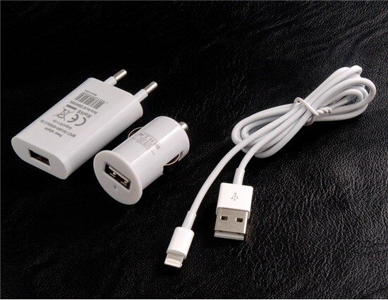 3 in 1 oplader set