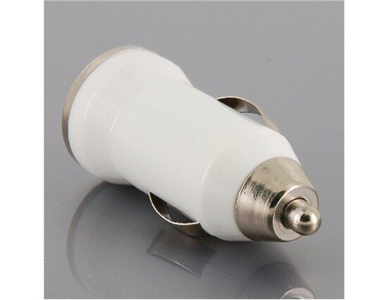USB autolader voor iPhone / iPad / iPod Wit