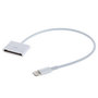 Lightning-8Pin-naar-30-pin-connector-adapter-met-kabel-22CM